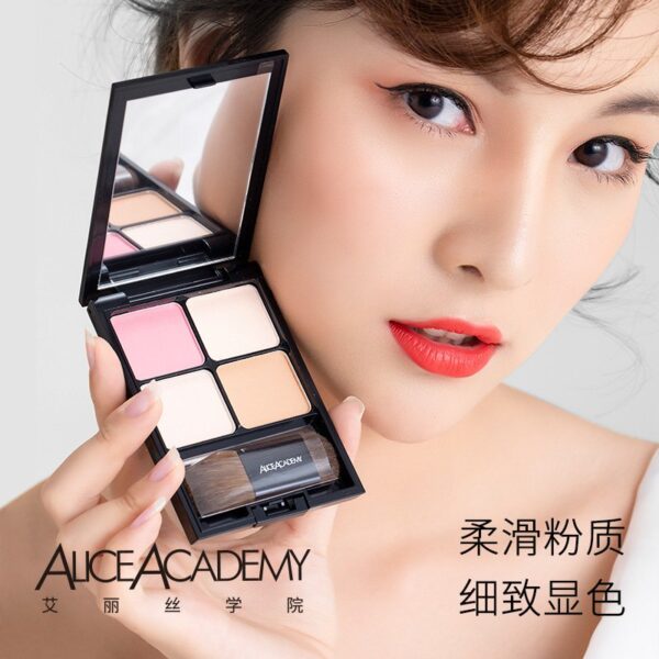 Alice Academy Face Contouring Color Palette 4-IN-1 F2026 - Image 5