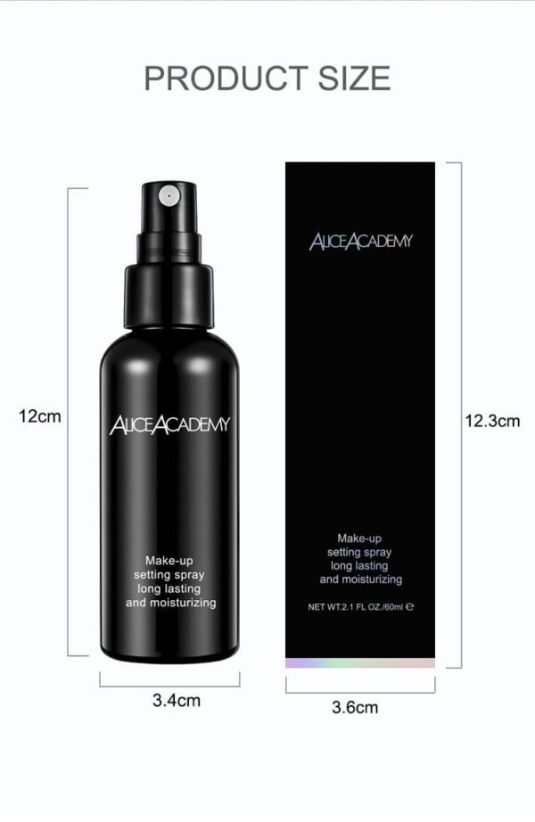 Alice Academy Make up Fixer Spray 60ML - Image 3