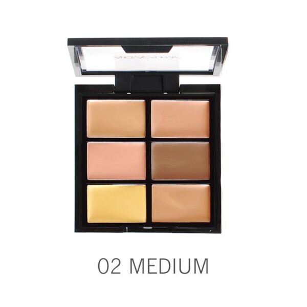 Alice Academy Conceal Correct Contour Kit 6IN1 F106 - Image 8