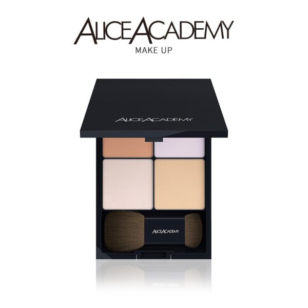Alice Academy Face Contouring Color Palette 4-IN-1 F2026 - Image 4